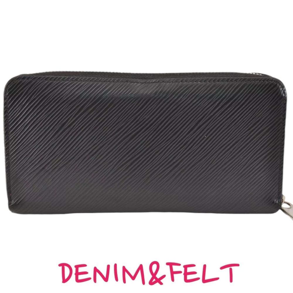 🩷Louis Vuitton Black/Pink Epi Zippy Long Wallet/Purse |PRELOVED | RARE!!🩷🖤🩷 - Picture 6 of 16